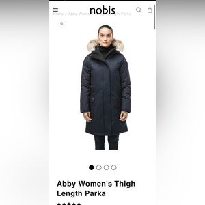 Women’s Nobis Jacket in Red Medium (NWT)